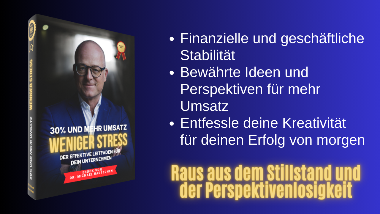 Mehr Umsatz weniger Stress Michael Hartschen Coach Unternehmer